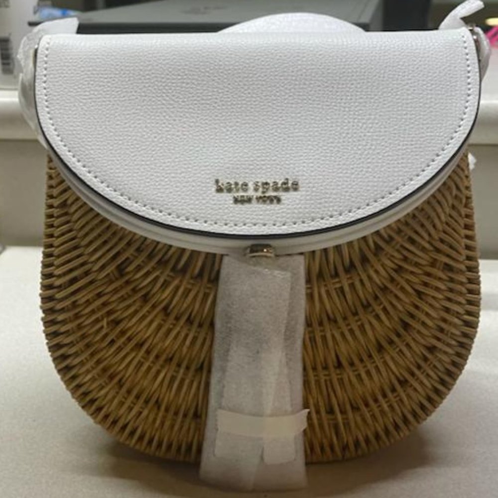Catch Wicker Medium Crossbody | Kate Spade - Picture 3 of 6